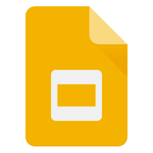 Google Slides logo