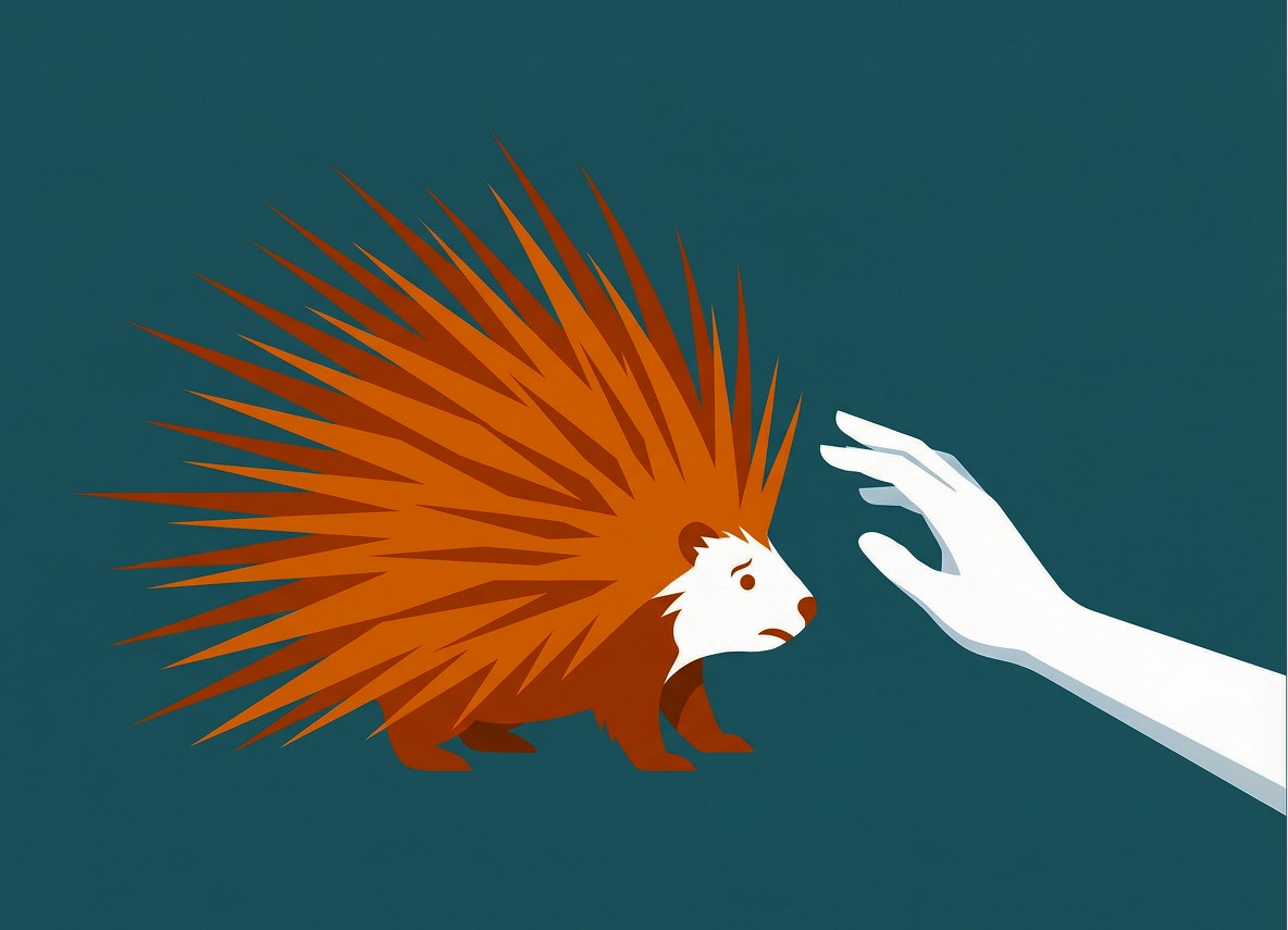 Clunky design that repels