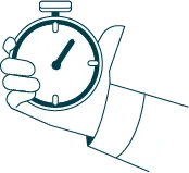 Illustration for 52% of our learners see time as a barrier to learning and development.