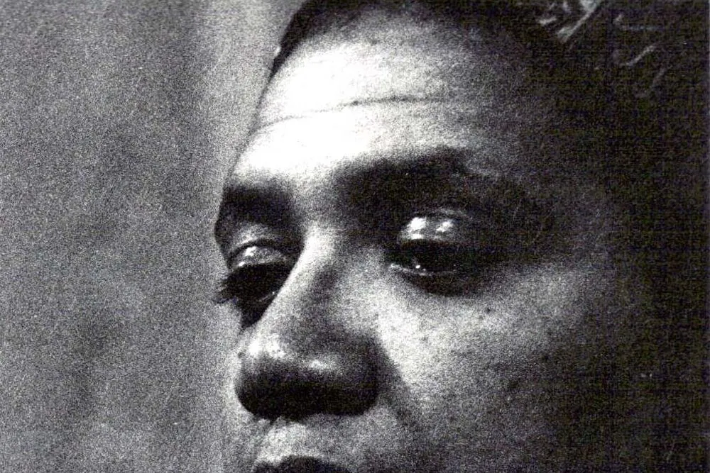 Poet Audre Lorde photographed in 1980