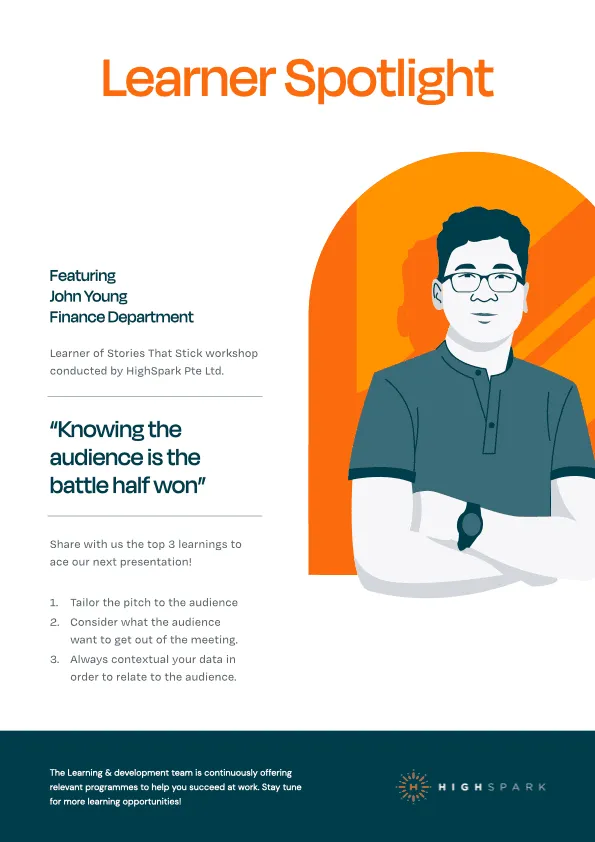 Illustration for How to guide employees to turn learning into business outcomes